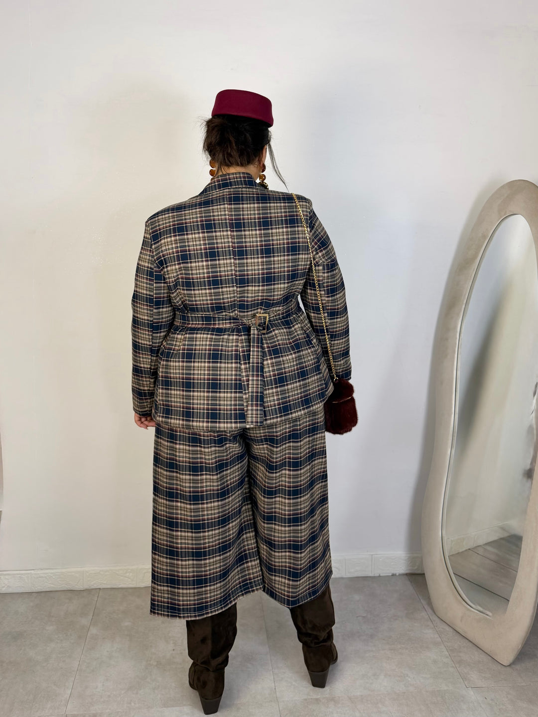 Tailleur giacca e bermuda “Audrey”