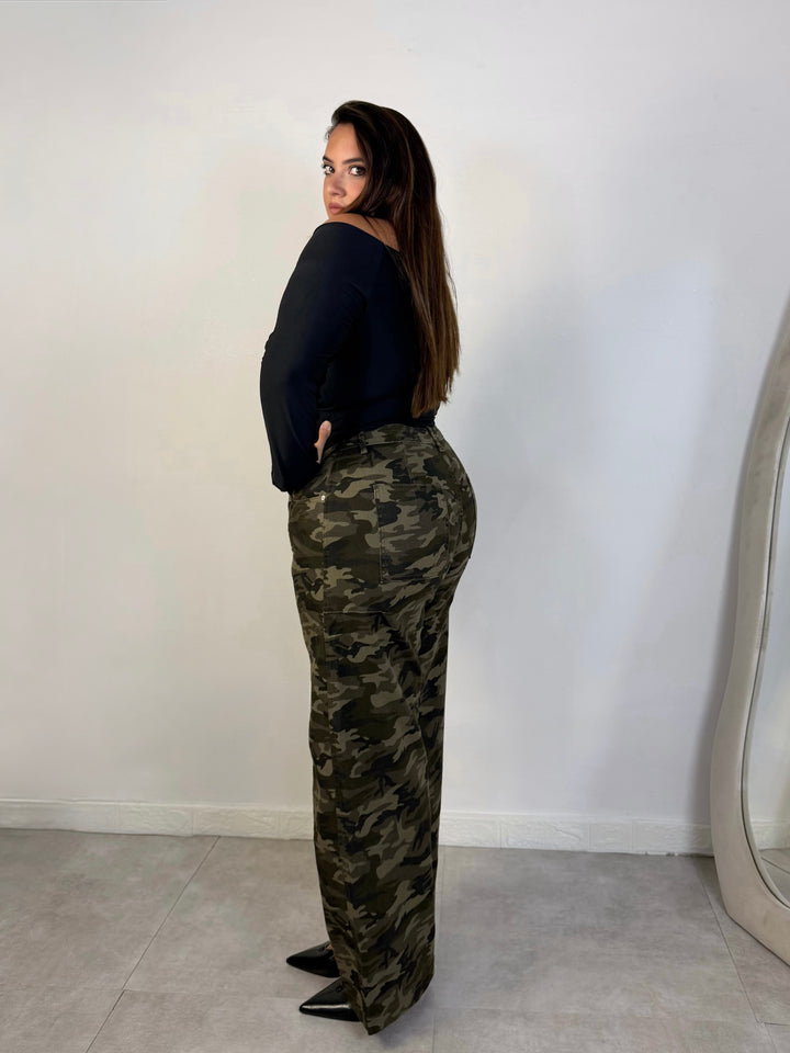 Jeans militare “Naomi”