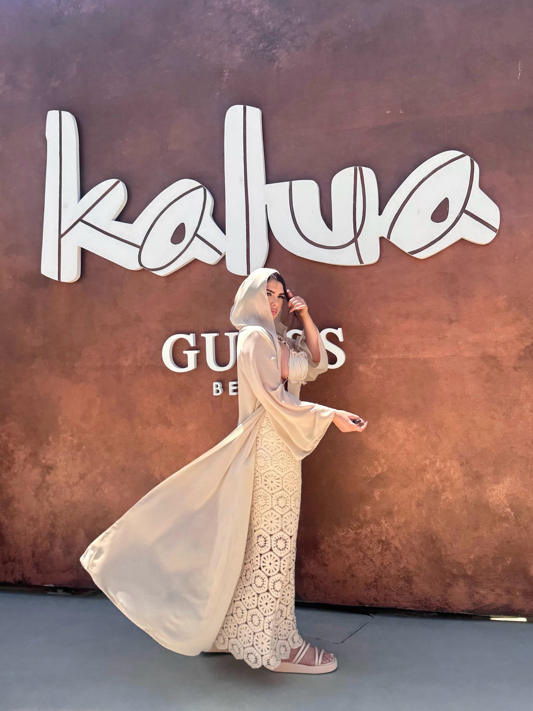 Gonna in pizzo crochet “Kalua”