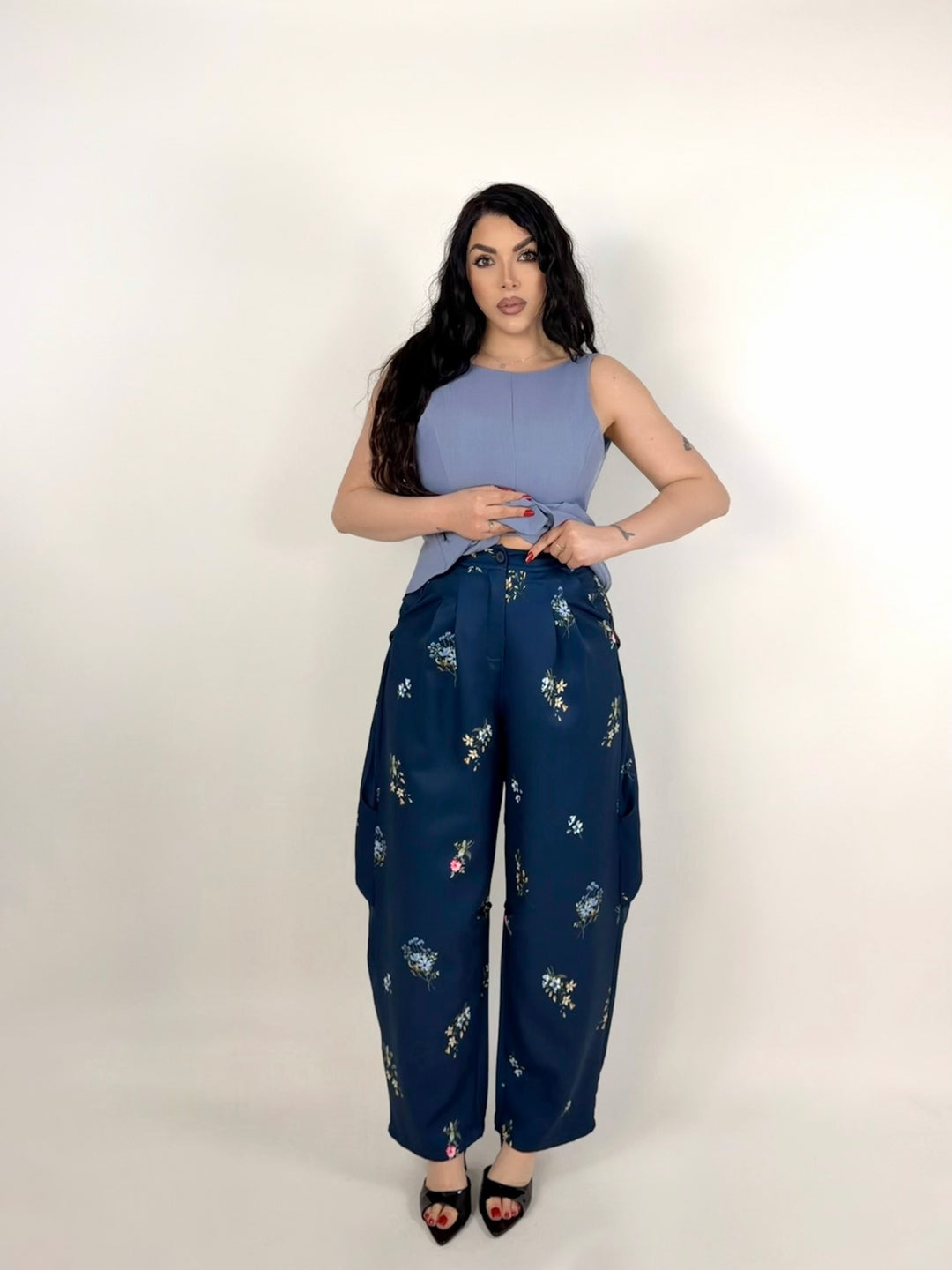 Pantaloni balloon “Glam”