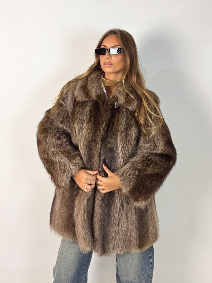 Pelliccia in marmotta Vintage 21