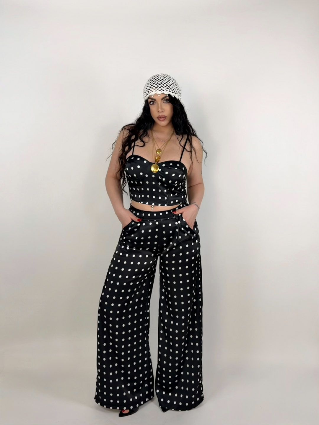 Coordinato a pois “Ibiza”