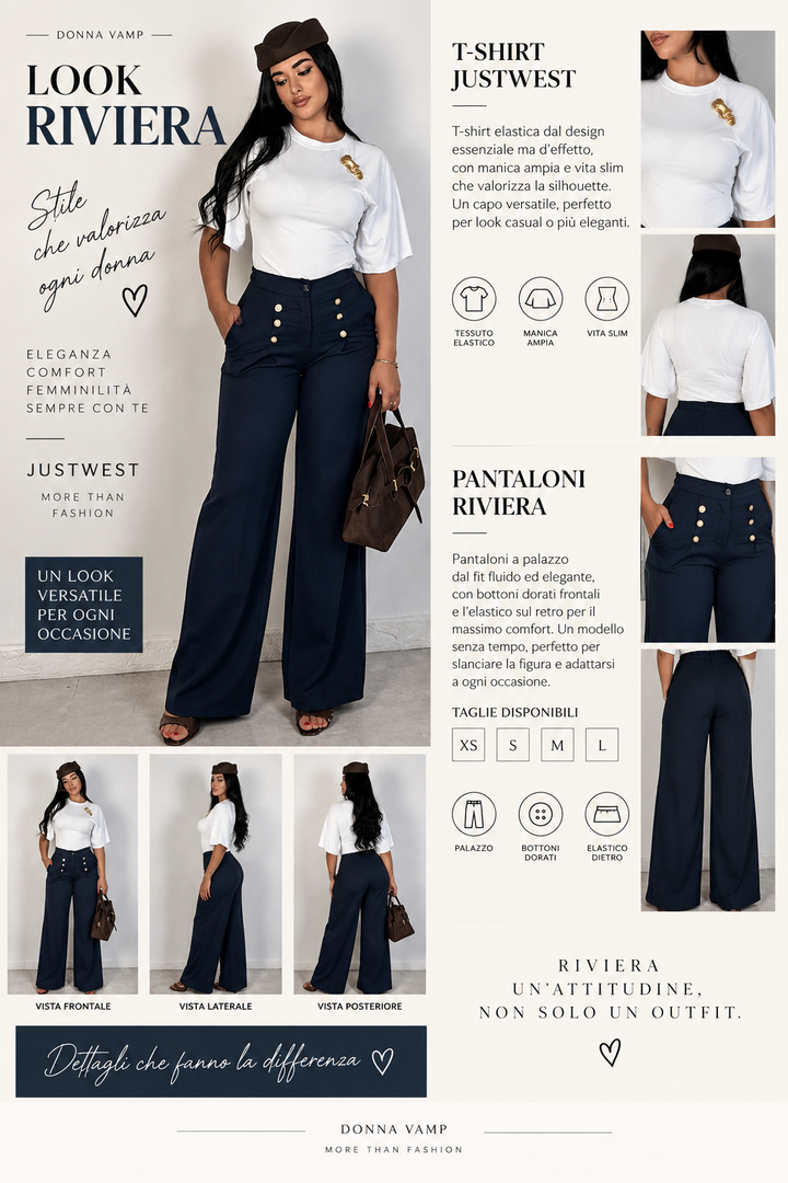 Pantaloni “Riviera”