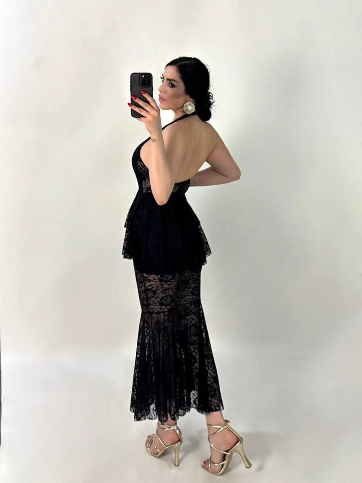Abito in pizzo “Serena”