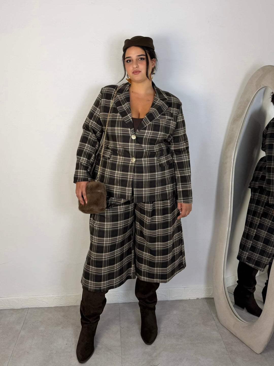 Tailleur giacca e bermuda “Audrey”