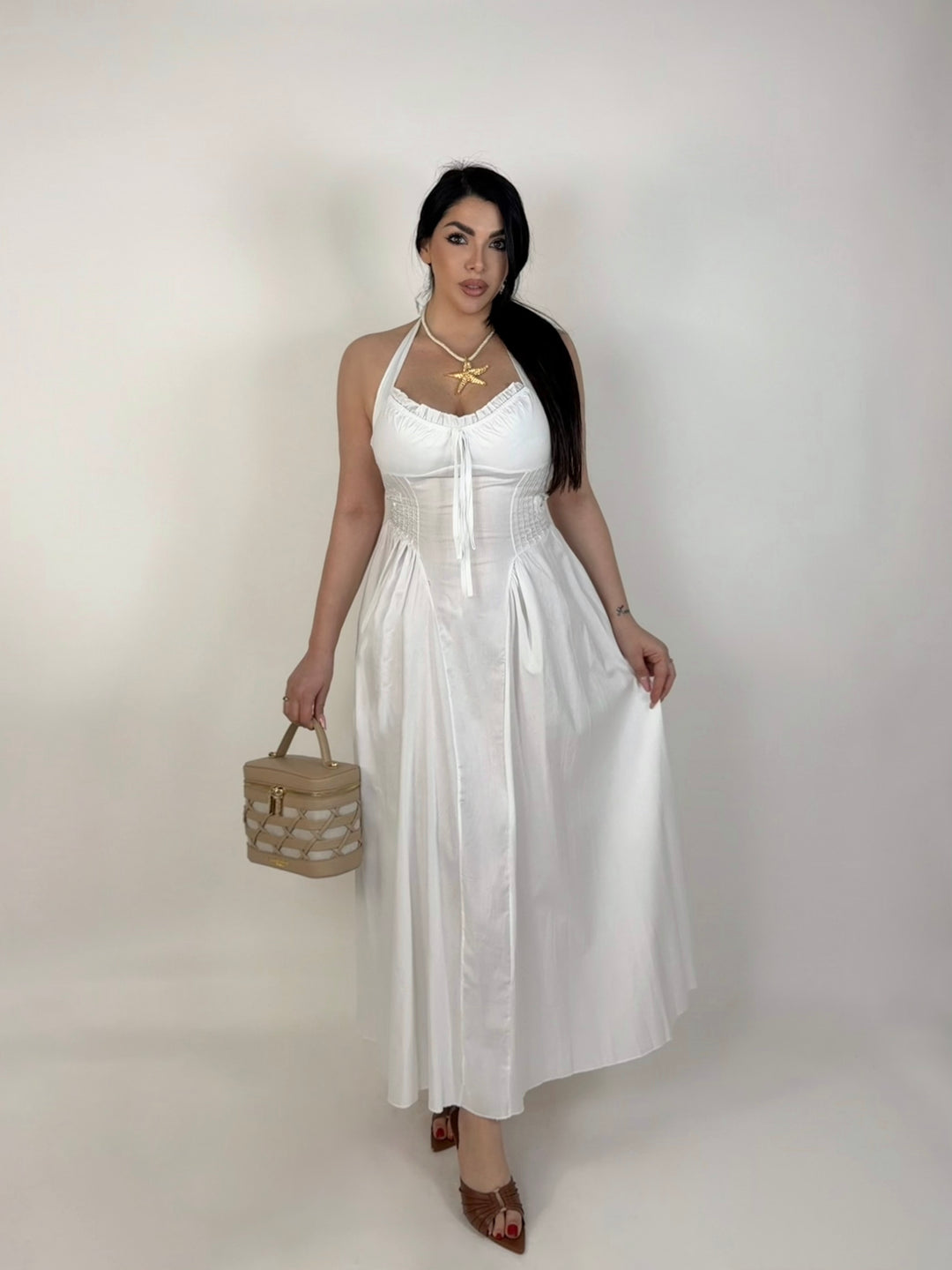 Abito in cotone “Regina”