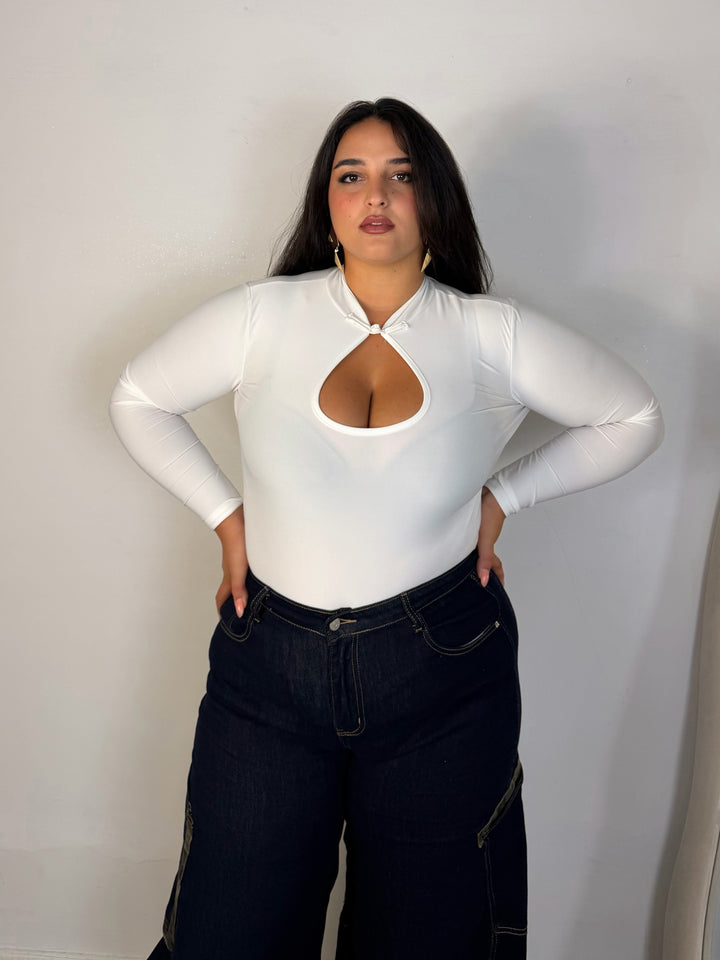 Body con cut out “Leila”