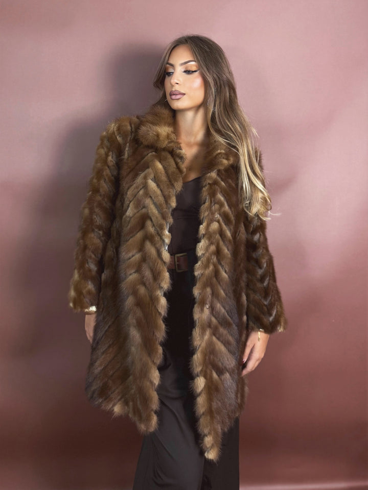 Pelliccia in visone Vintage 01