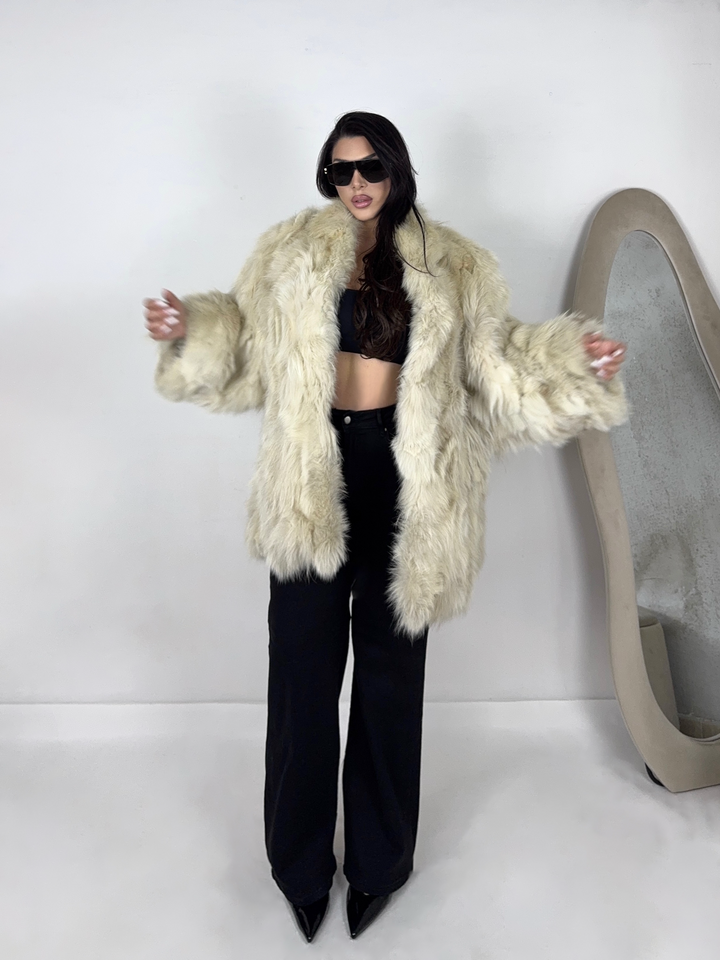 Pelliccia in volpe Vintage 95