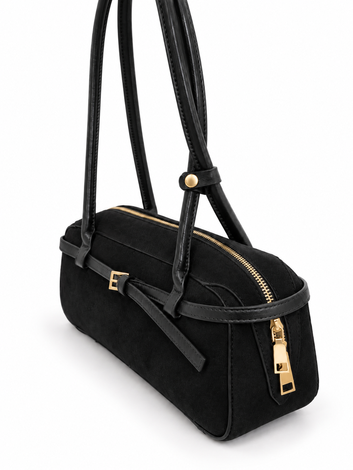 Borsa scamosciata