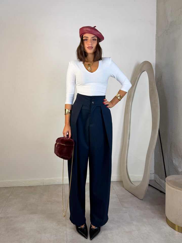 Pantaloni con spalline “Emily”