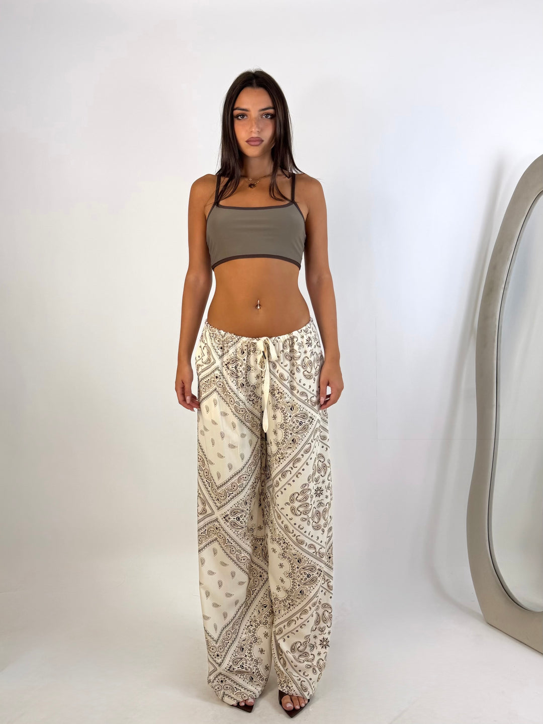 Pantaloni “Foulard”