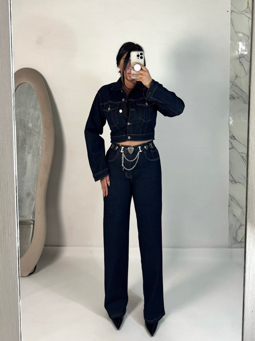 Coordinato in jeans “Denim Addicted”