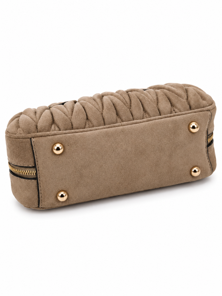 Borsa scamosciata “Mia”
