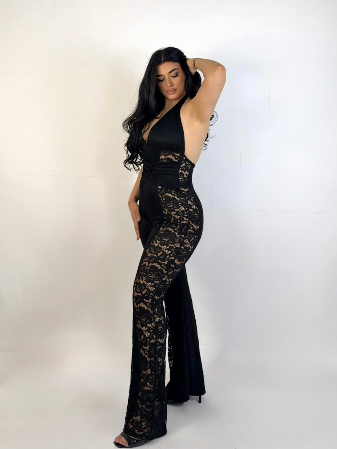 Tuta in pizzo “Roxane”