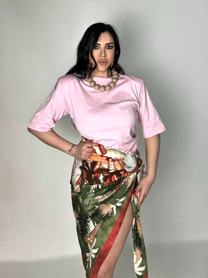 Maglia maxi con spalline “Simply”