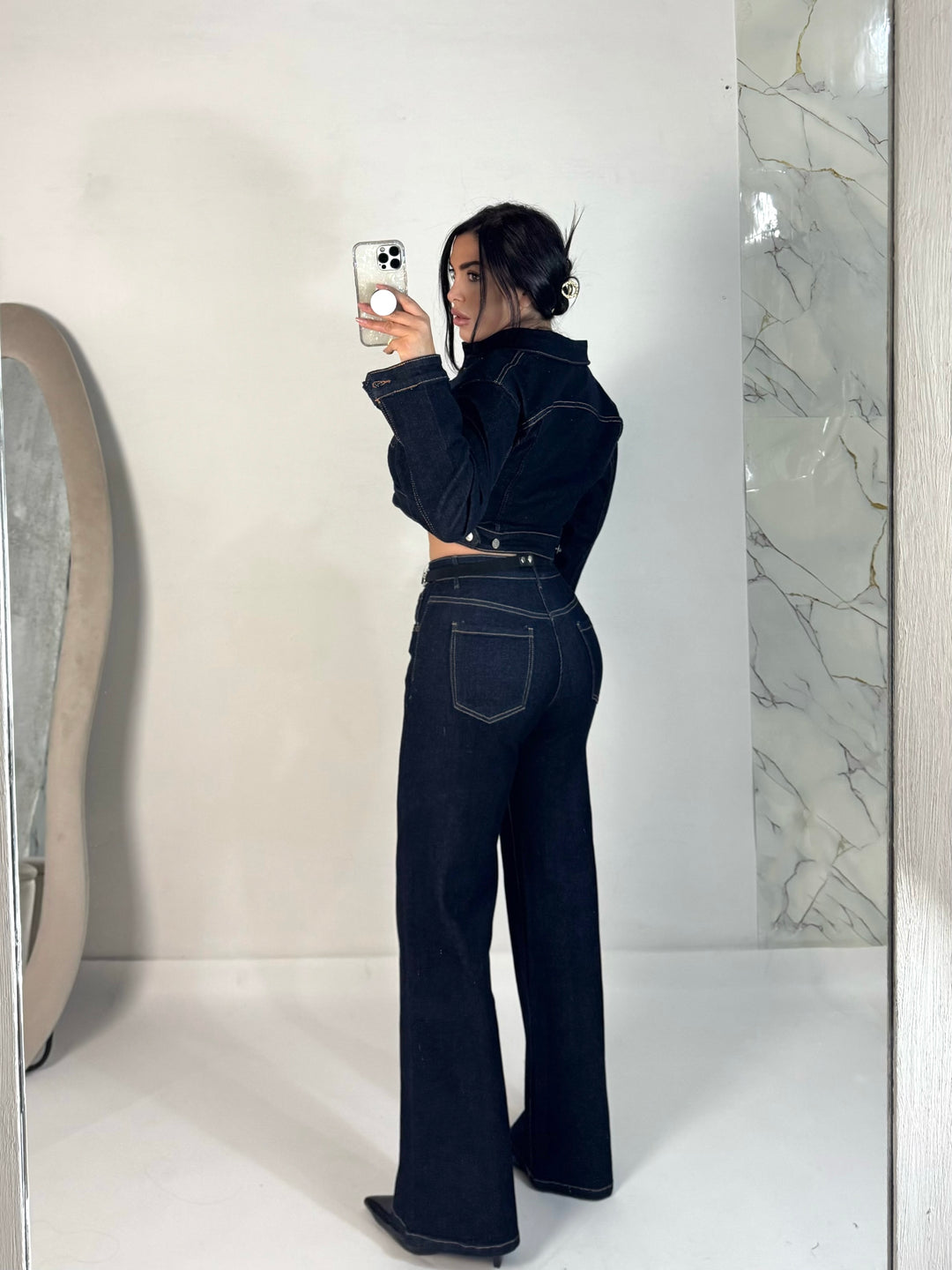 Coordinato in jeans “Denim Addicted”