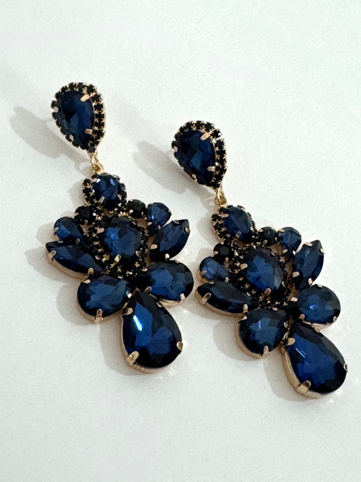 Orecchini pietre blu