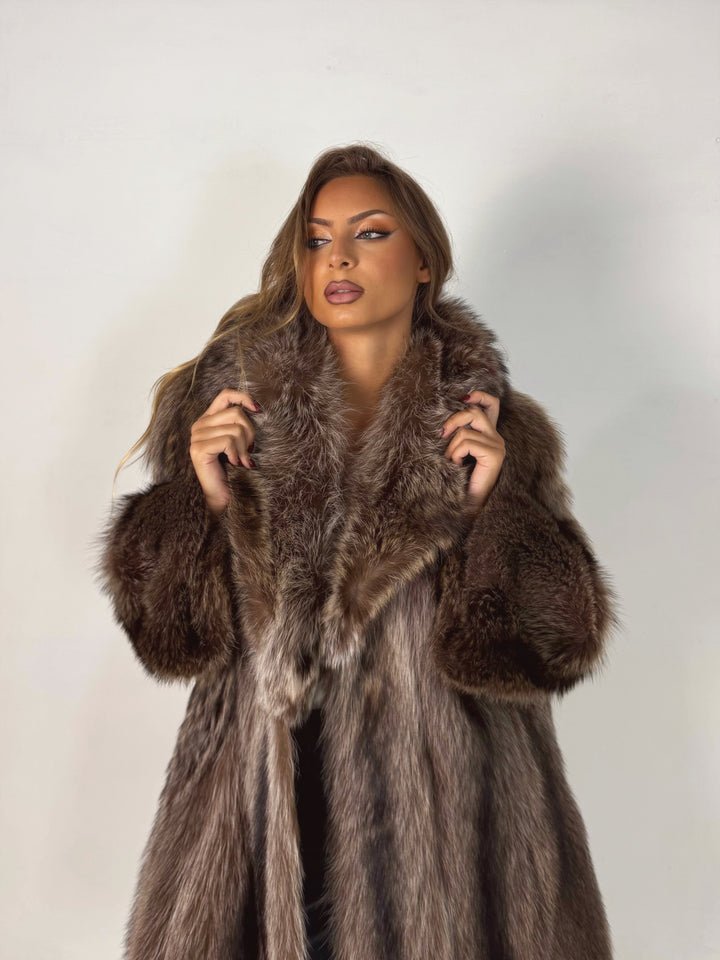 Pelliccia in marmotta Vintage 00