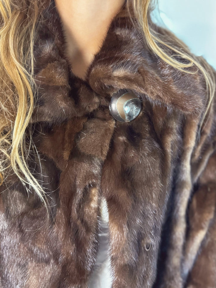 Pelliccia in visone Vintage 16