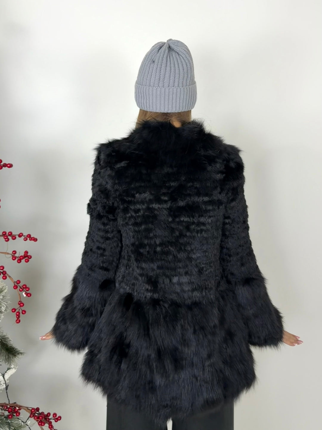 Pelliccia in visone e volpe Vintage 183