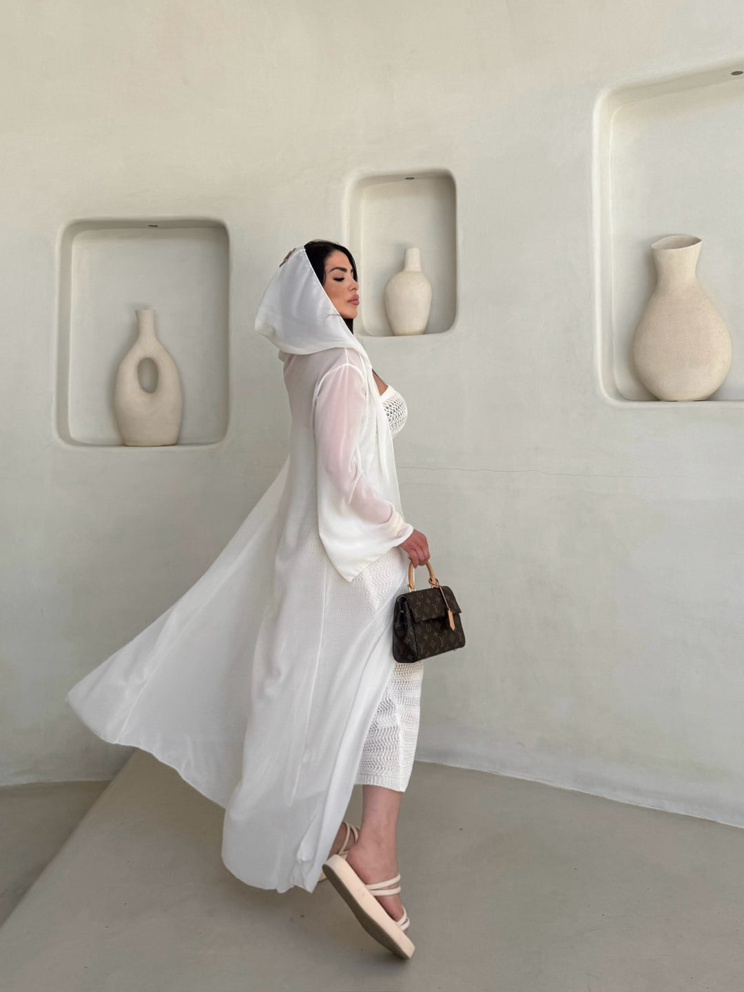 Kimono con cappuccio “Kalua”