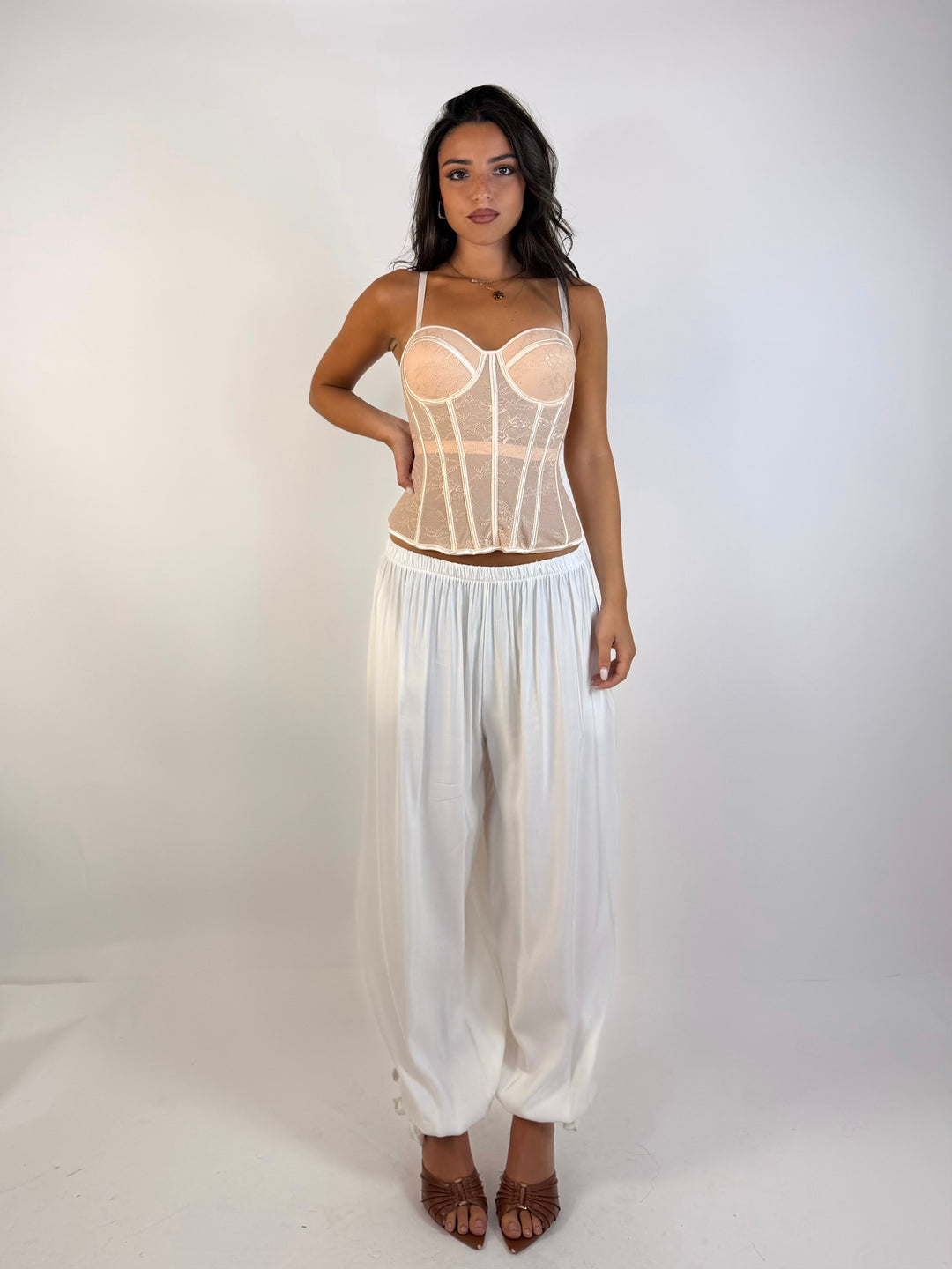 Pantaloni in viscosa “Erika”