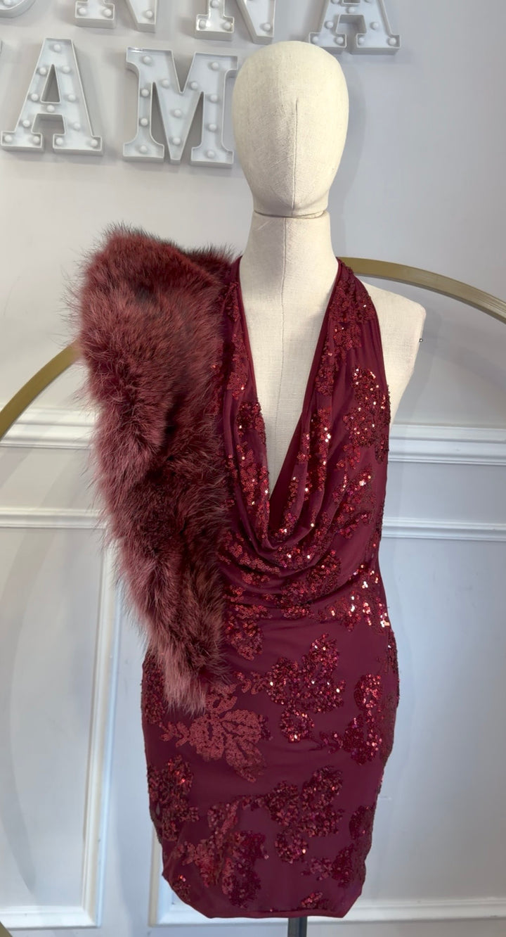 Abito con paillettes “Priscilla”