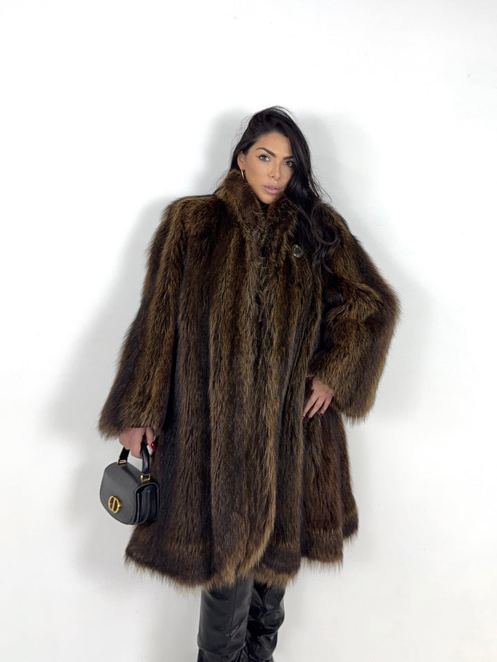 Pelliccia in marmotta Vintage 47