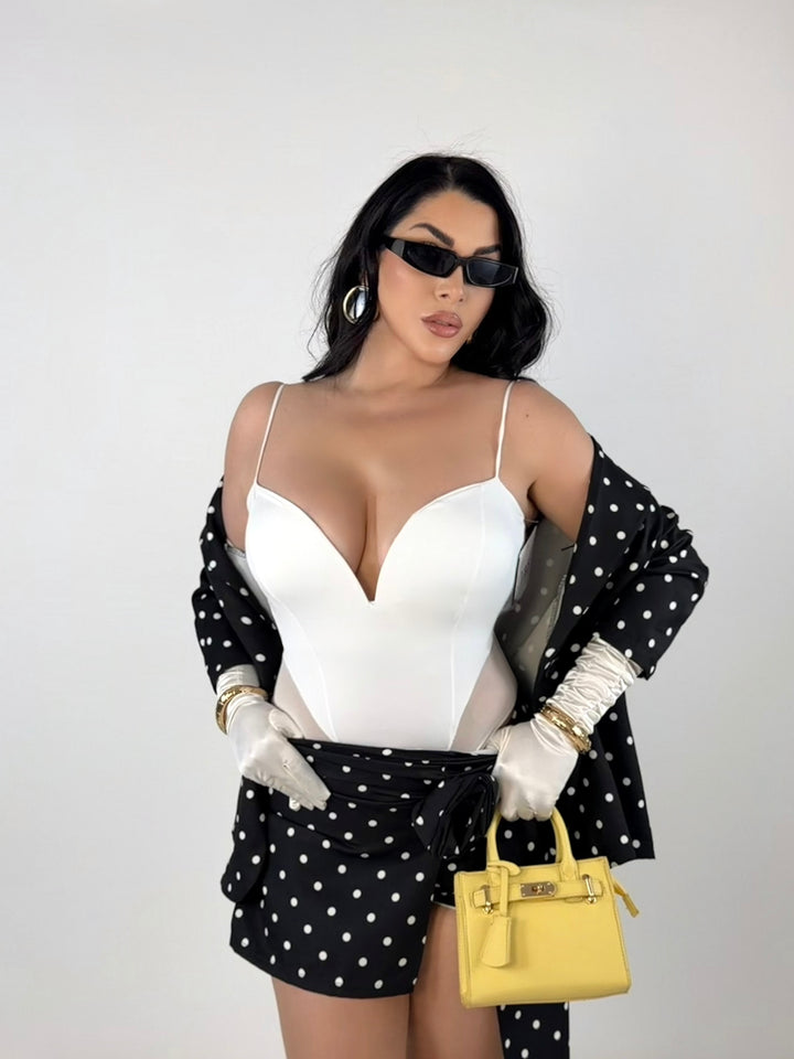 Body con trasparenze “Diva”