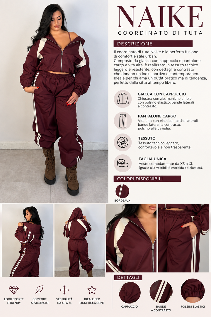 Coordinato di tuta “Naike”