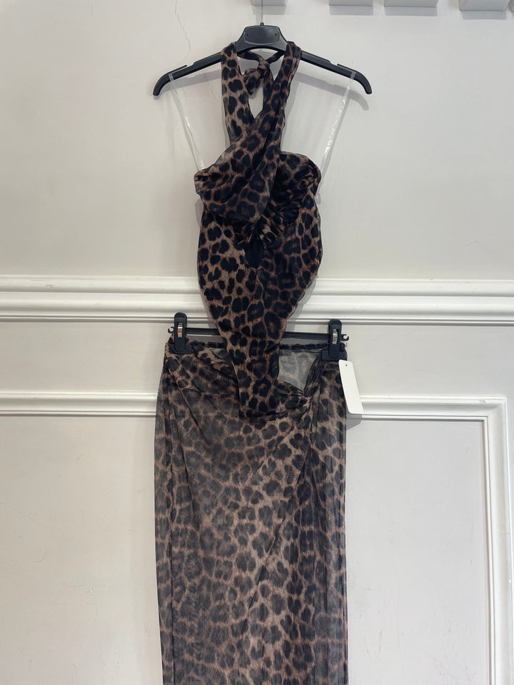 Coordinato costume e gonna copricostume “Desert”