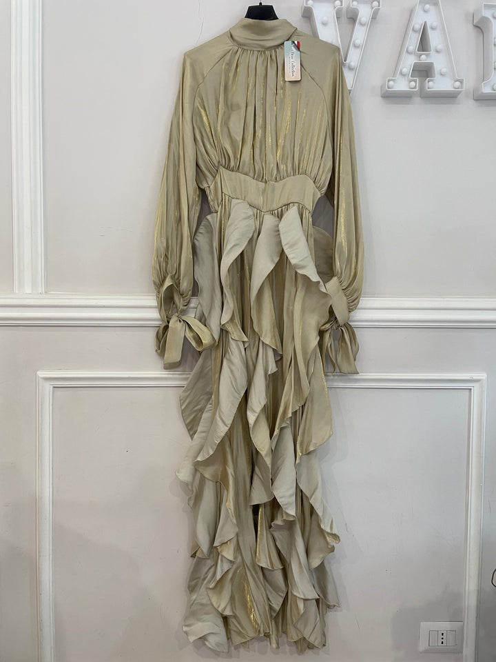 Abito “Satin Rouches”