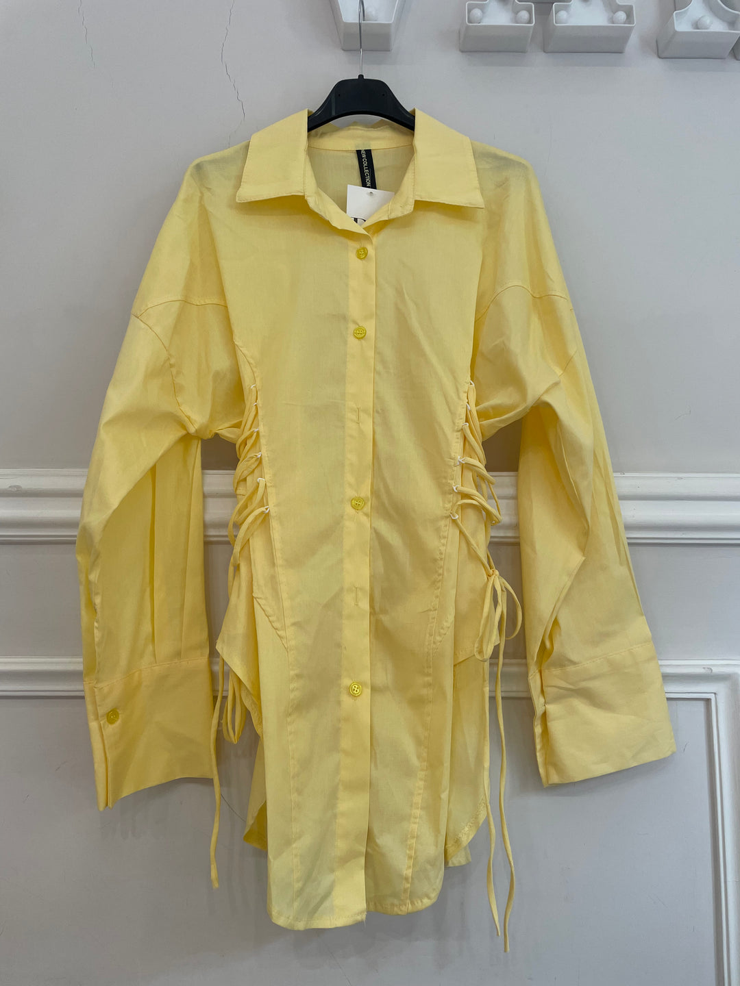 Camicia con lacci “Britney”