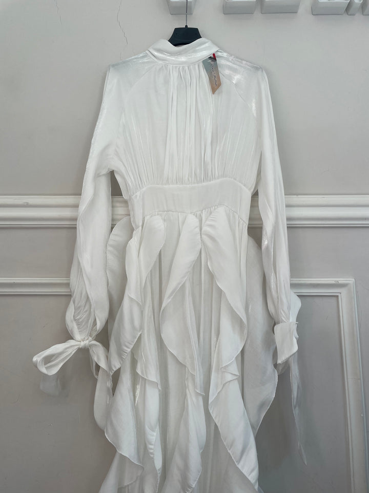 Abito “Satin Rouches”