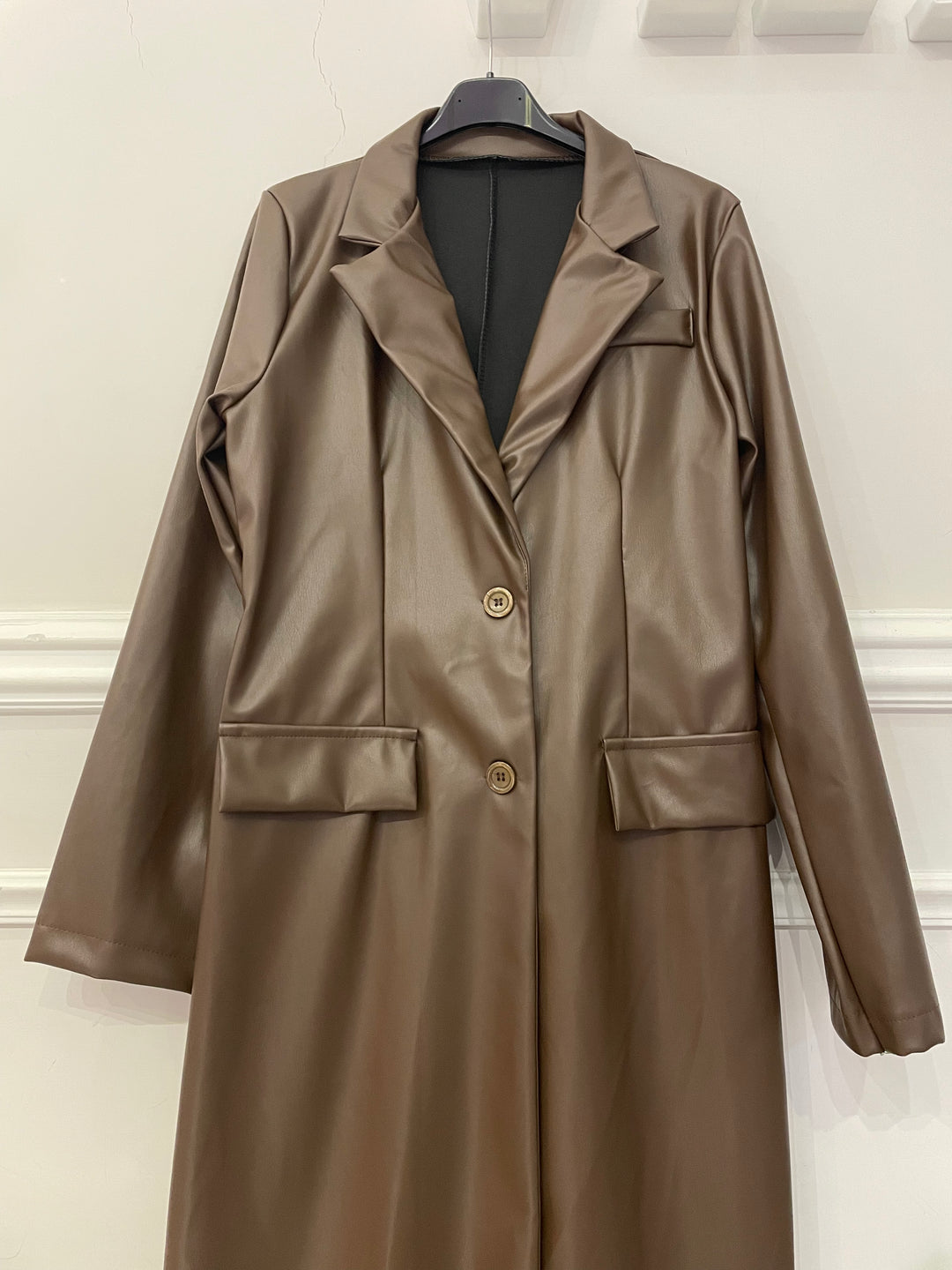 Trench in eco pelle “Ilary”
