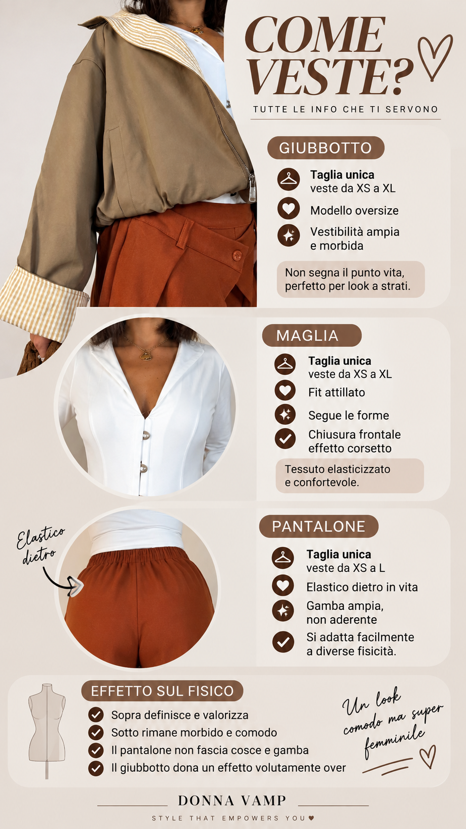Giubbotto oversize “Meredith”
