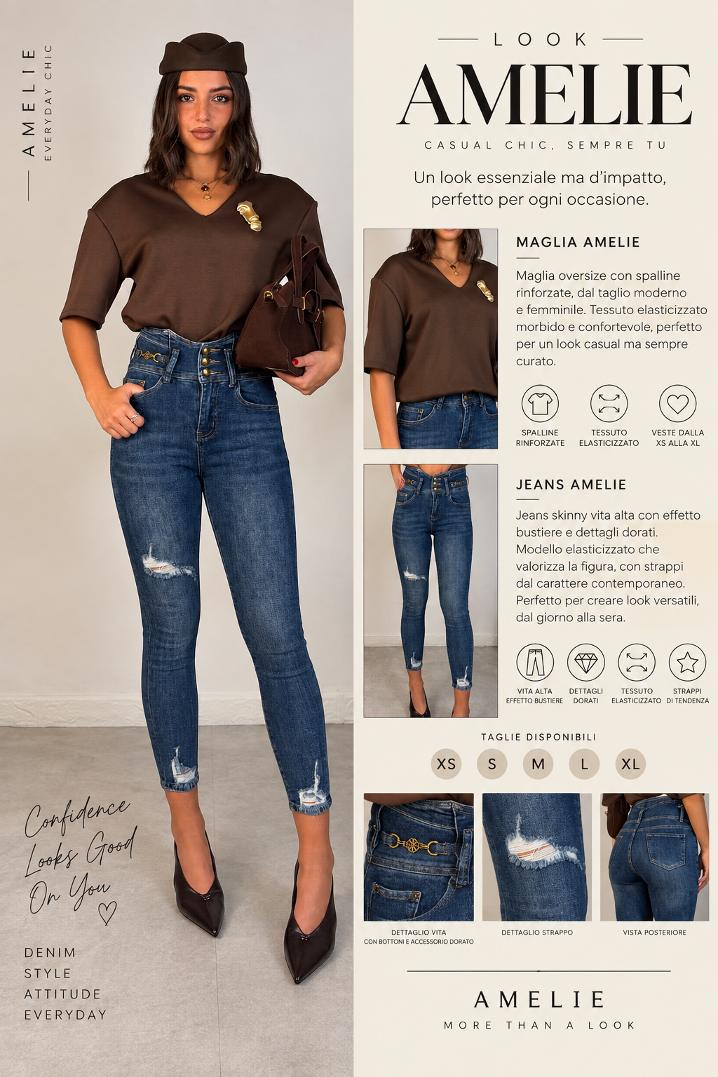 Jeans skinny “Amelie”