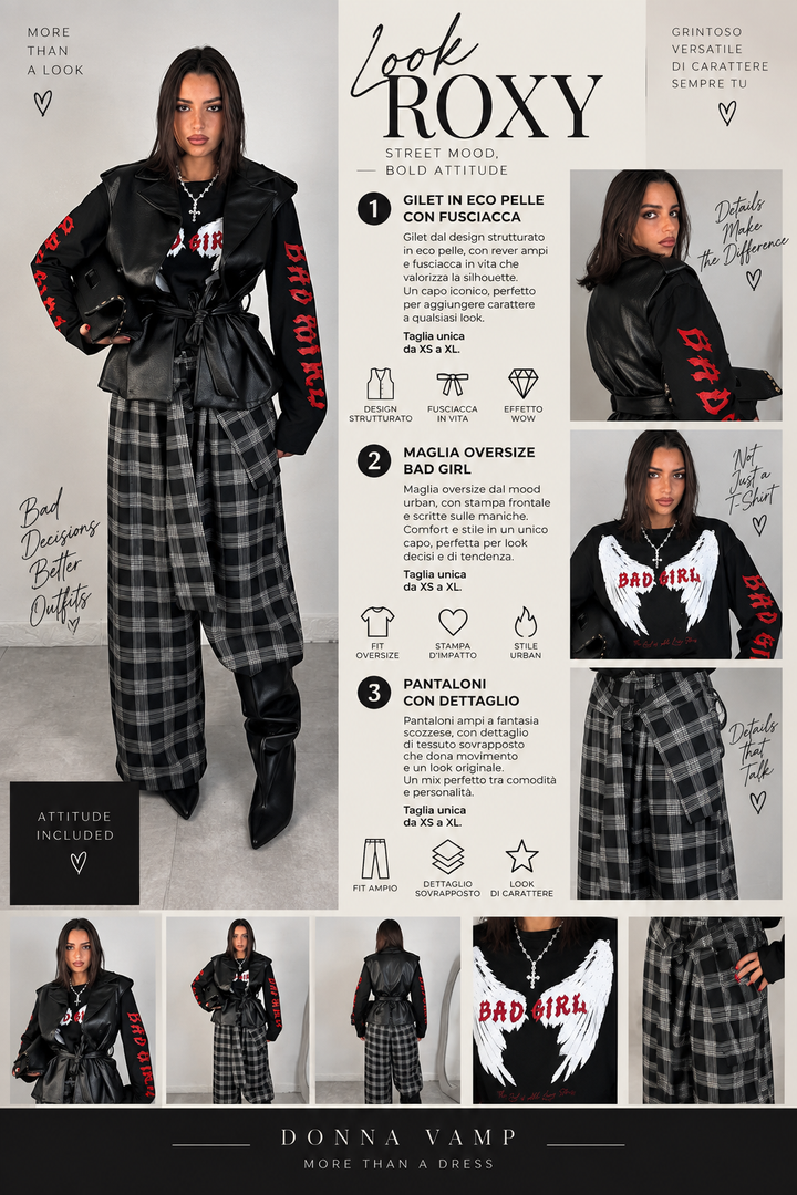 Pantaloni palazzo “Roxy”
