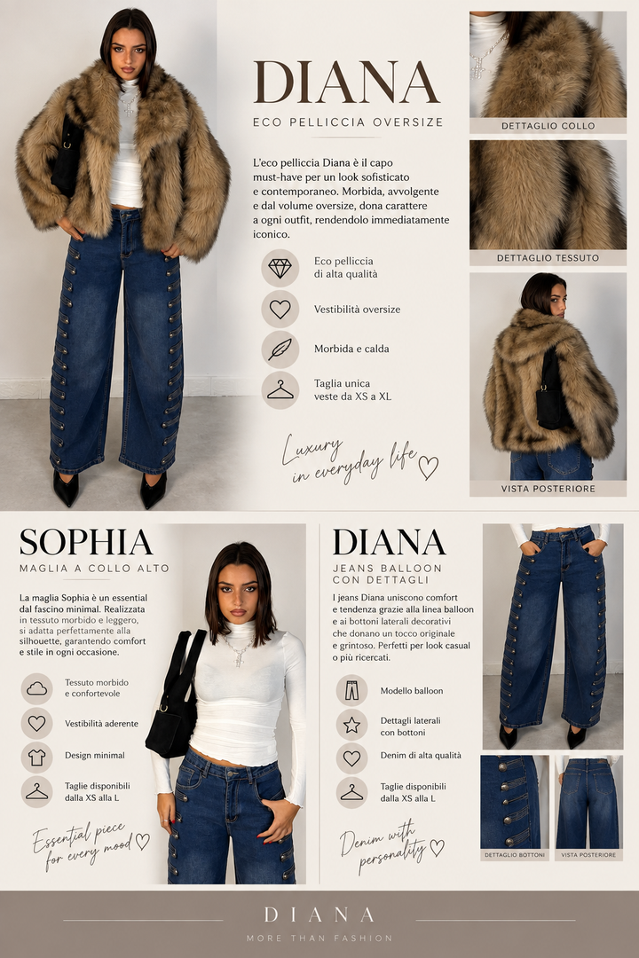 Eco pelliccia “Diana”