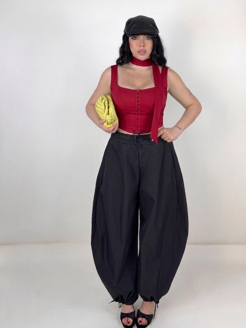 Corpetto con sciarpetta “Elegance”