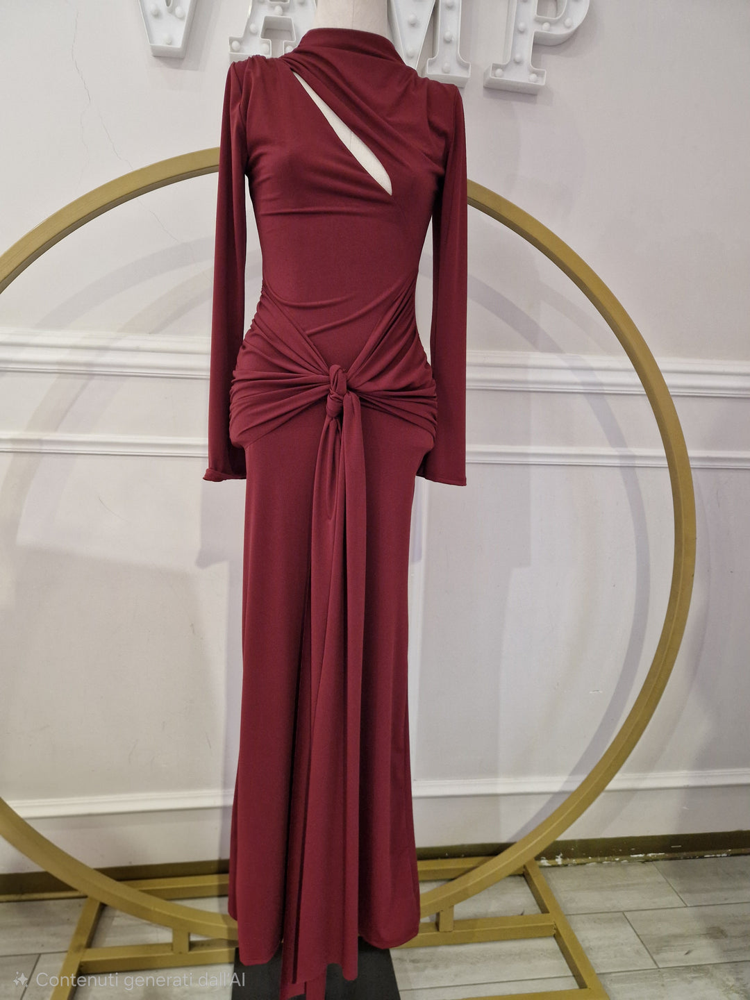 Abito lungo a sirena “Vania”