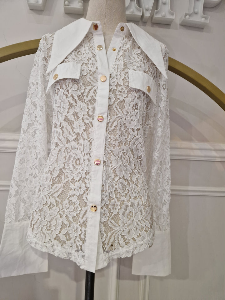 Camicia in pizzo “Chic”