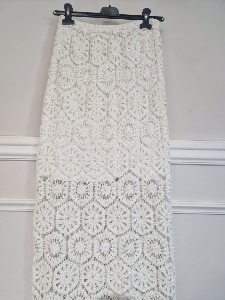 Gonna in pizzo crochet “Kalua”