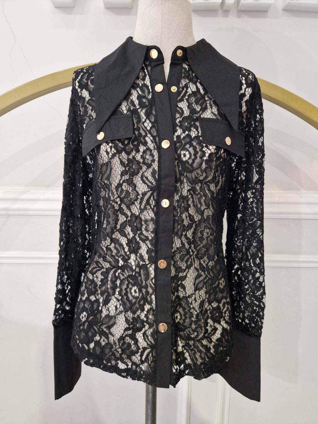 Camicia in pizzo “Chic”